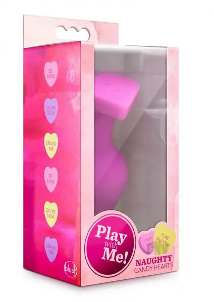 Play W/ Me Naughty Candy Heart Pink Play W/ Me Naughty Candy Heart Pink