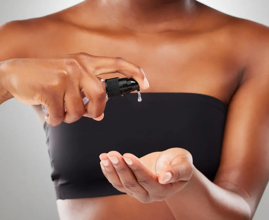 All you need is a drop of lube.