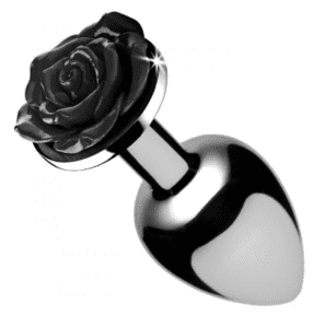 black rose anal plug