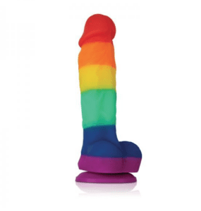 Rainbow dildo