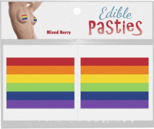 Edible Pride Flag Pasties